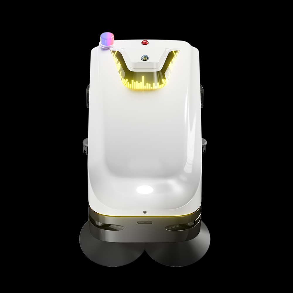 New Robotic Floor Cleaning Machine with Lidar Intelligent Driving 24V Battery 200Ah Commercial Floor Scrubber