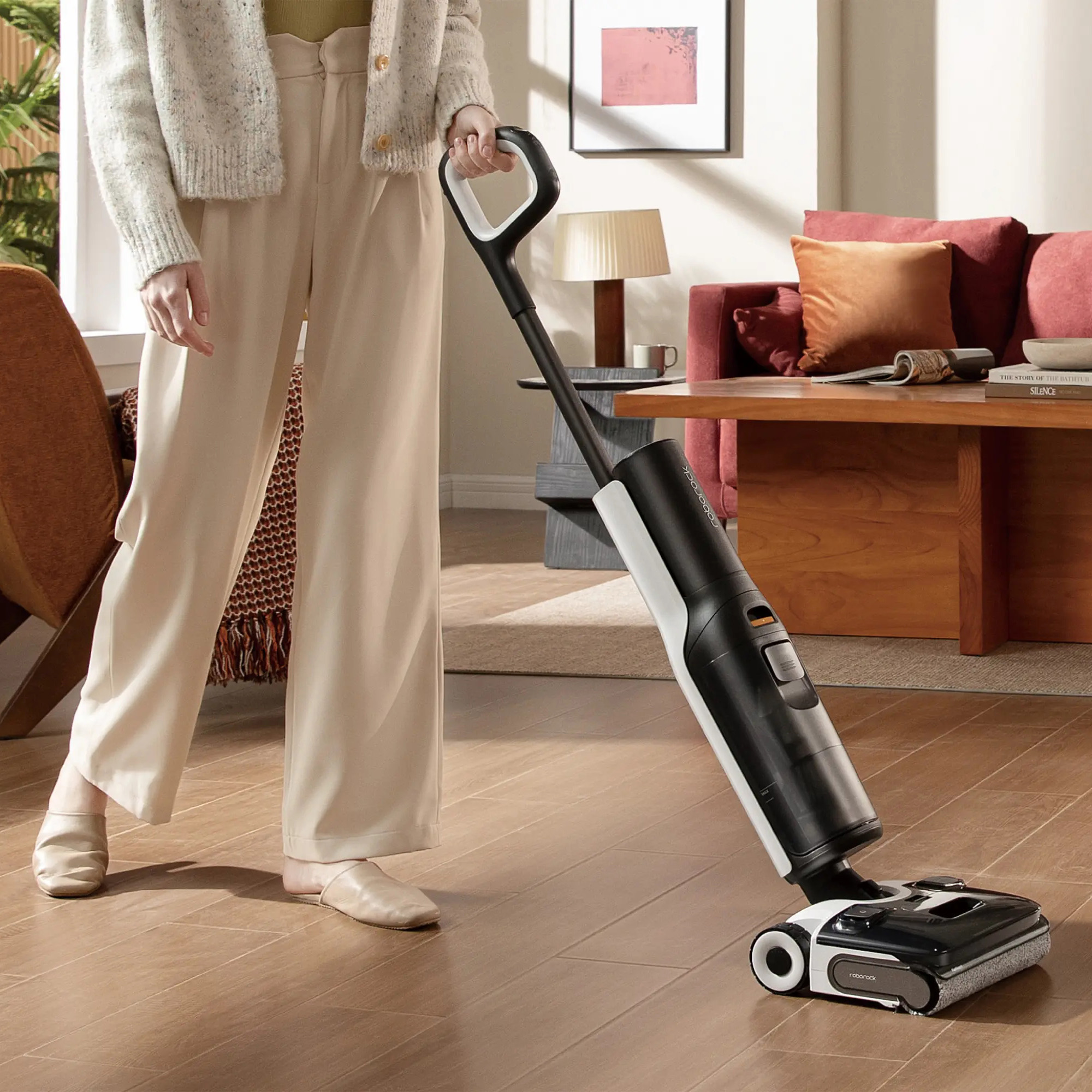 Automatic Floor Scrubber Dryer A30 Pro Cordless Floor Cleaning Machine with Washing &amp; Drying Smart Floor Washer Sweeping Robot