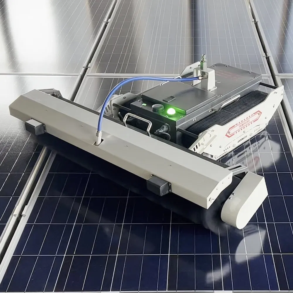 F-D1000 Lightweight Crawler-Type Remote-Control Solar Power Station Photovoltaic Panel Cleaning Robot