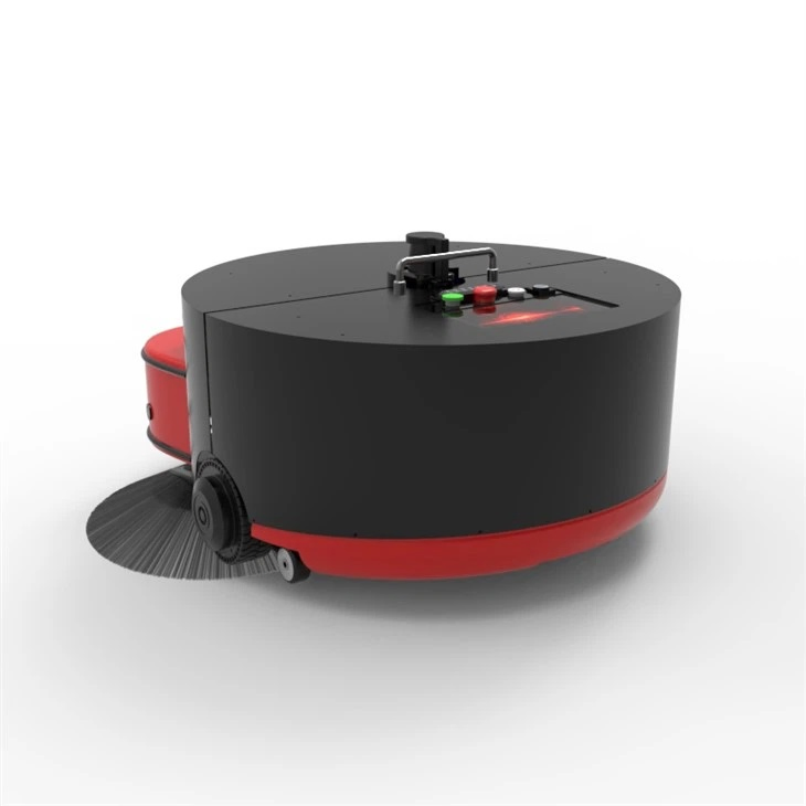 Reeman Monster Autonomous Industrial Sweeper Robot High-Power Debris Collection for Large-Area Industrial Cleaning