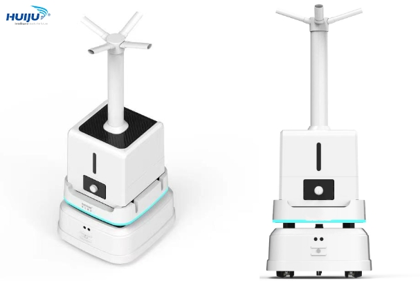 Intelligent Sanitizing Robot for Automatic Air and Surface Disinfection in Hospital Clinics