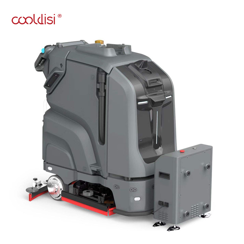 Industrial Robotic Floor Scrubber for Workshop Warehouse Large Area Cleaning