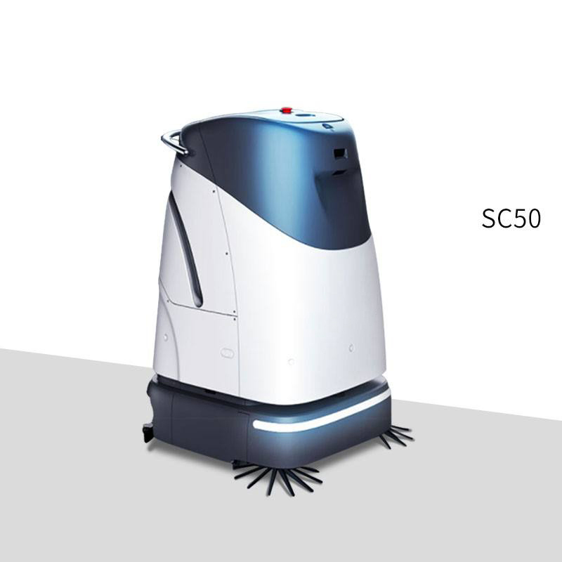 Autonomous Sweeper Service Robot Cleaning Robot Industrial Intelligent Commercial Cleaning Robot