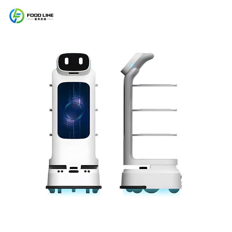 Hospital Ward Meal Delivery Smart Path Planning Disinfection Function Robot