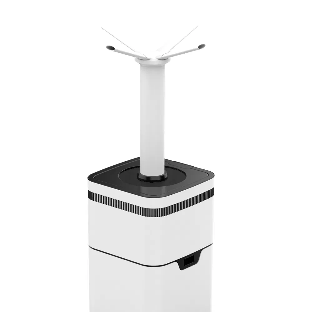 Smart Autonomous Air Disinfection Robot for Effective Sterilization