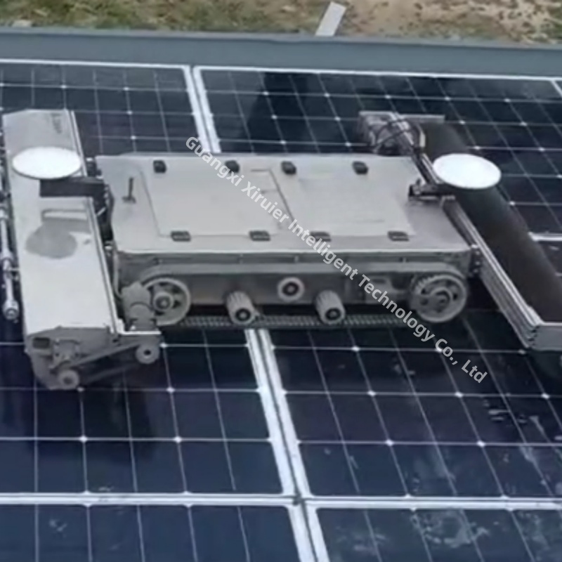 Solar Panel Cleaning Robot Export for Solar Station Daily Cleaning Auto Machine