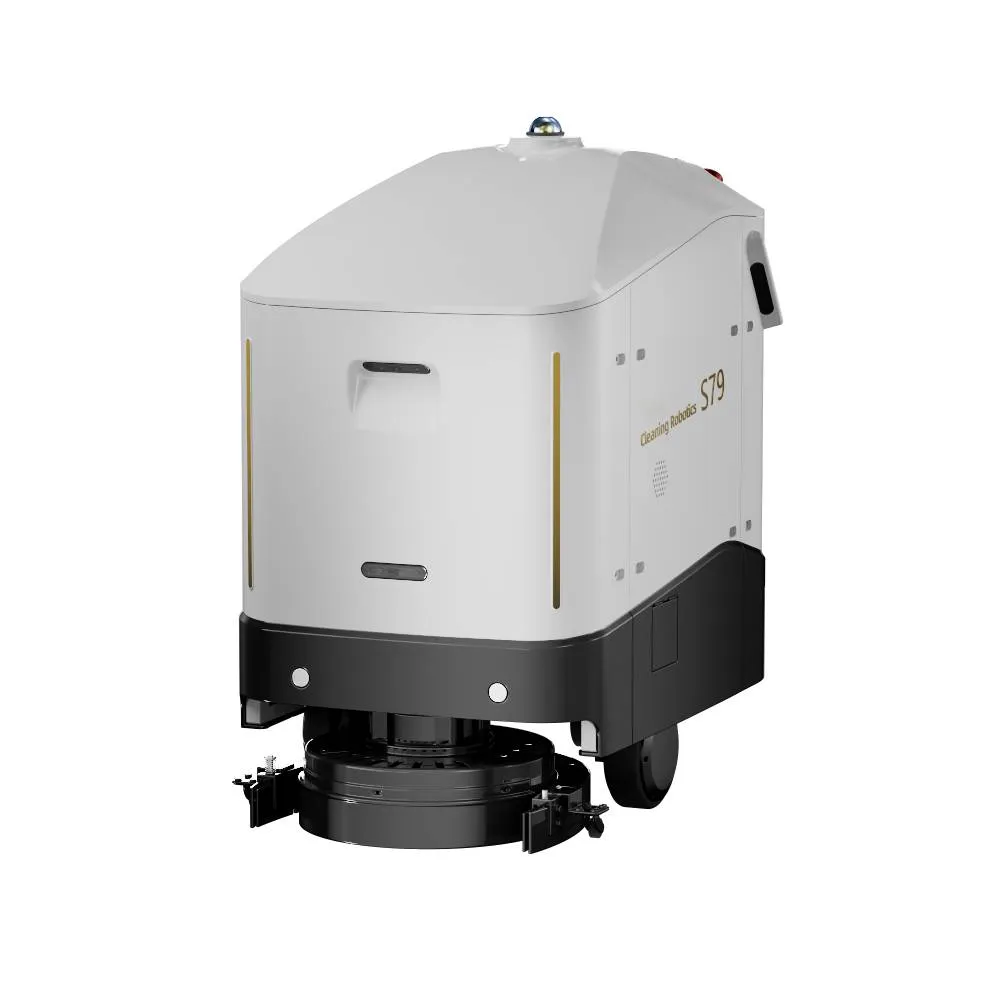 Autonomous Floor Scrubber Detail
