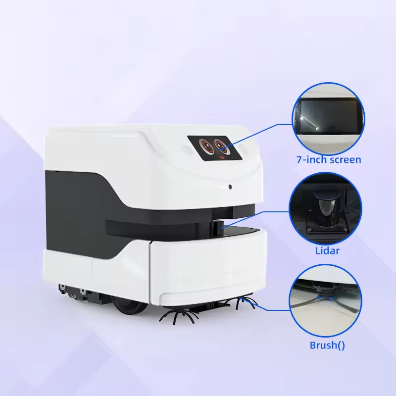 Smart Autonomous Cleaning Robot for Commercial Floor