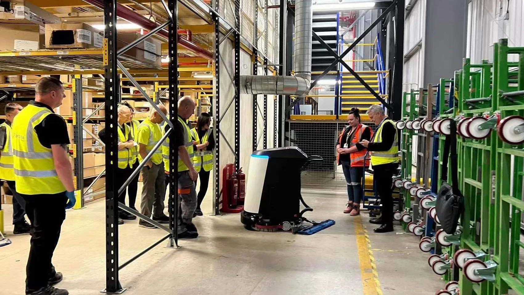 Unmanned Commercial floor cleaning robot Intelligent cleaning robot for Industrial cleaning