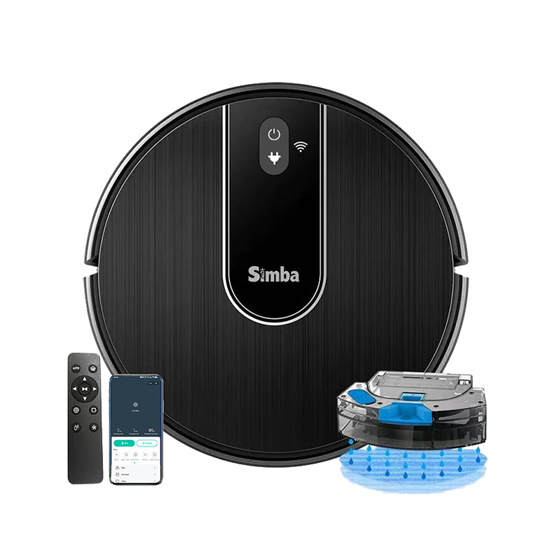 Three-Layer Filter Integrated Water and Dust Collection Robot Vacuum Cleaner