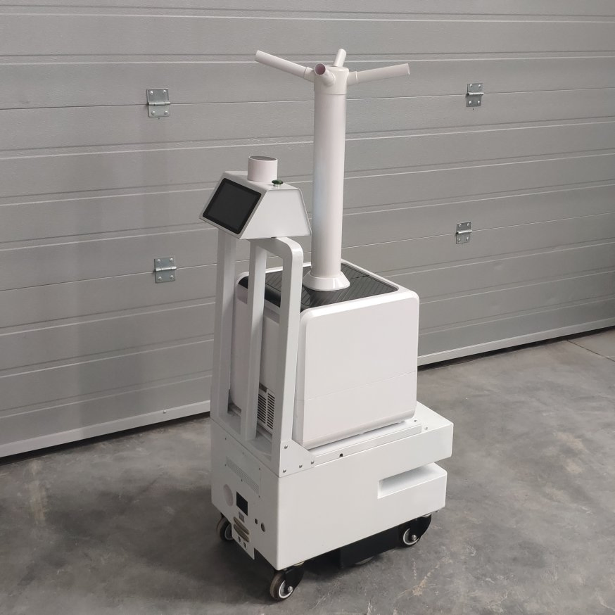 Intelligent Disinfection Robot: High-Tech Fully Automatic Design, Anti-Epidemic Spraying Disinfection &amp; Sterilization, Suitable for Exhibition Halls/Schools/Air