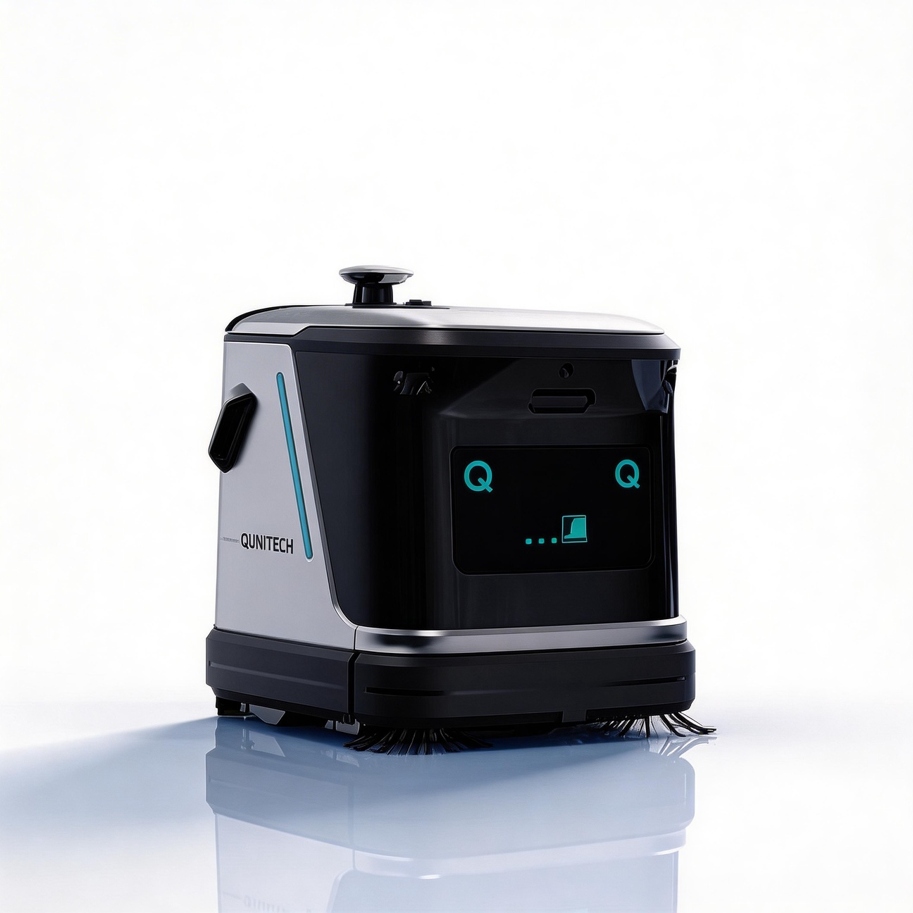 Commercial Robotic Floor Scrubber Q3-G Multi-function Sweeping Mopping Vacuum