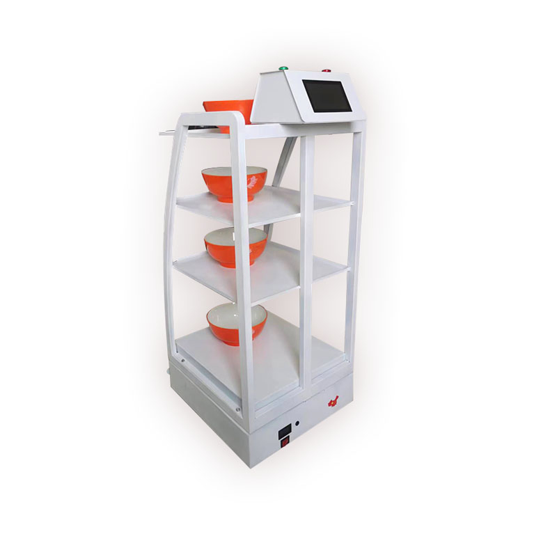 Magnetic Strip Navigation Unmanned Handling Robot: Agv Trolley with Multi-Station Rotational Stop, Multi-Functional Adaptation