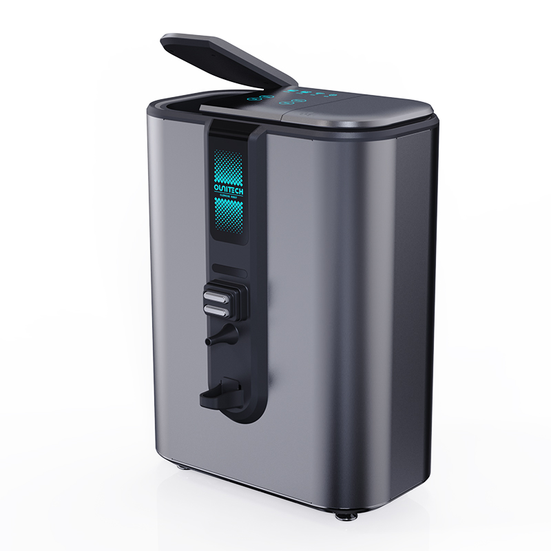 Automated Commercial Self-Emptying Dustbin Robot Robotic Floor Cleaning Machine Powerful Scrubbing Sweeping Vacuuming Robot
