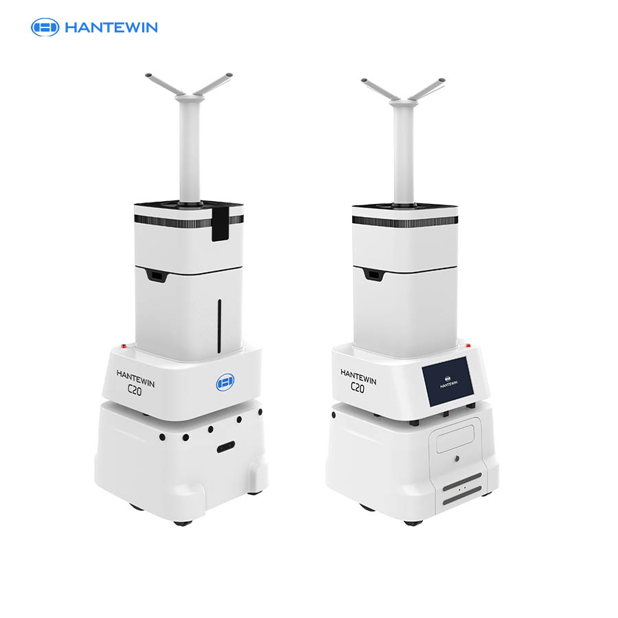 Smart Autonomous Air Disinfection Robot for Effective Sterilization
