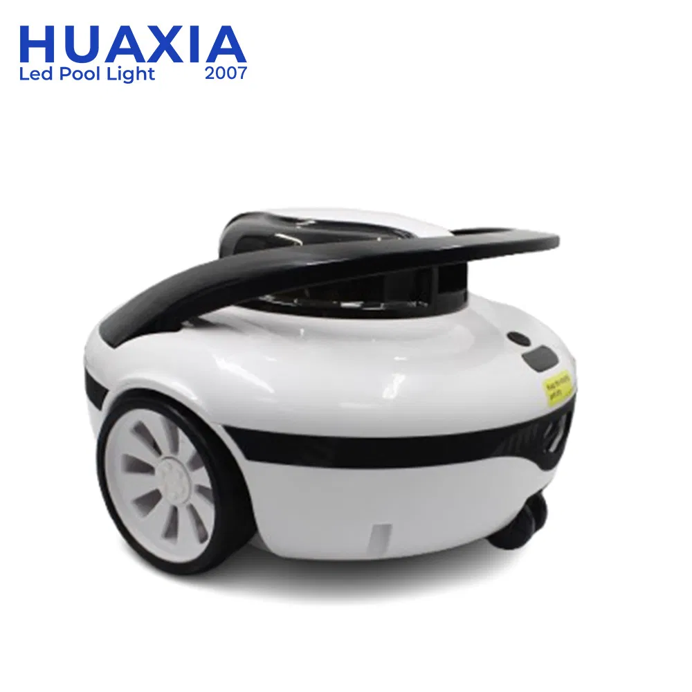 Grey Pool Cleaning Robot for Outdoor Use - Keep Your Water Clean