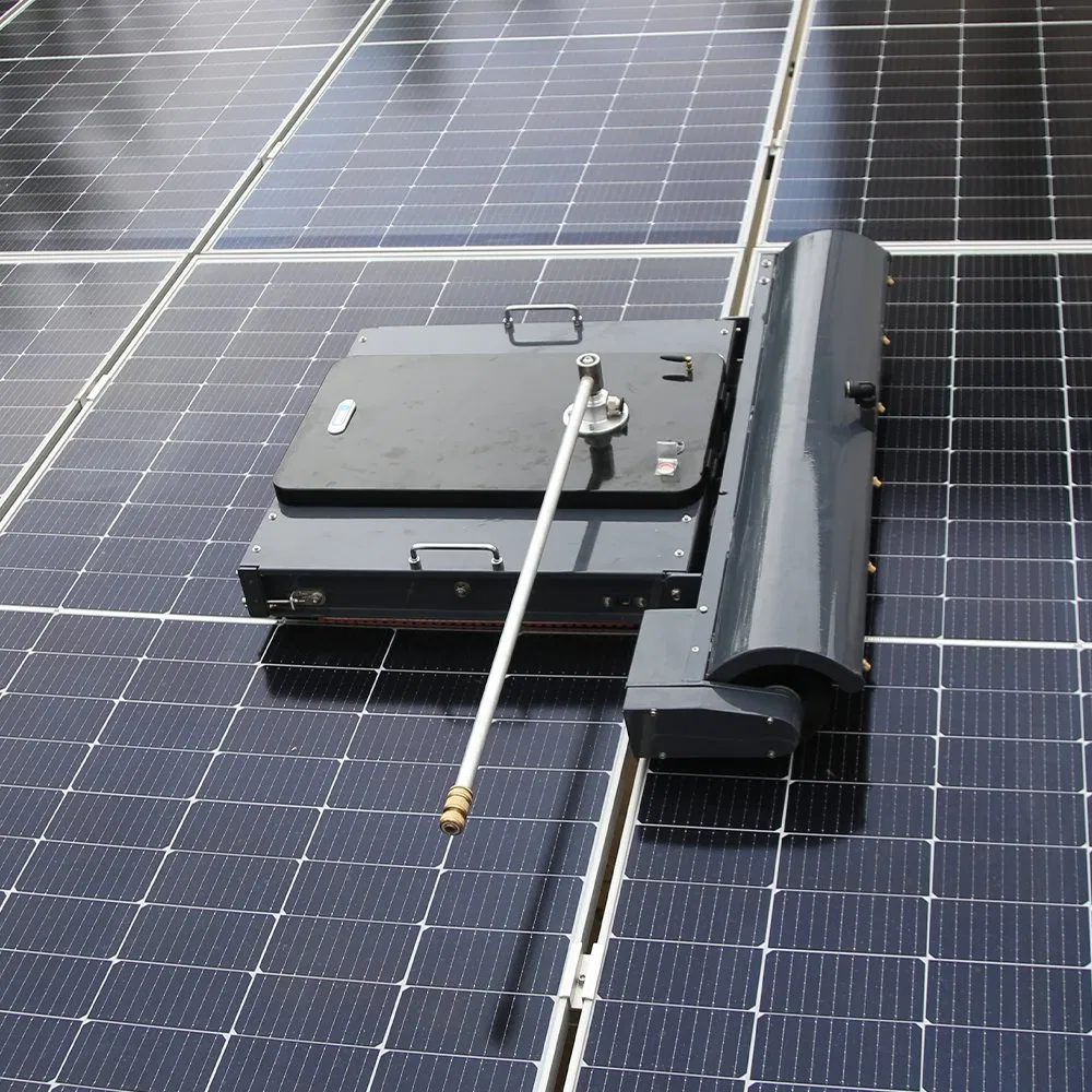 Hot Sale 200W Automatic Solar Panel Cleaning Robot for Commercial Use