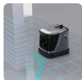 Good Price Q3 Electric Floor Cleaning Robot for Warehouse Factory Automatic Navigation Floor Cleaner Vacuum Sweep Scrub Dust4in1