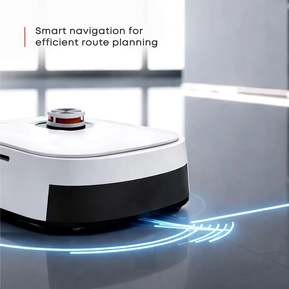 LiDAR navigation (25m range) commercial floor cleaning robot for hotels and restaurants - customization available