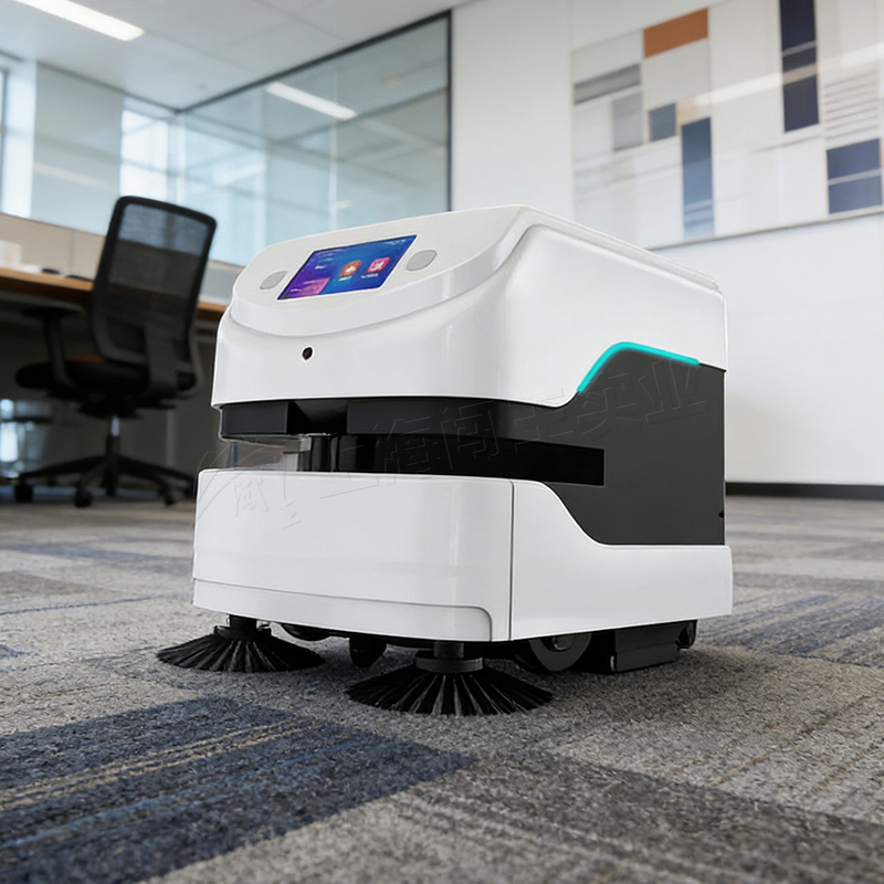 Industrial Robot for Public Space Cleaning