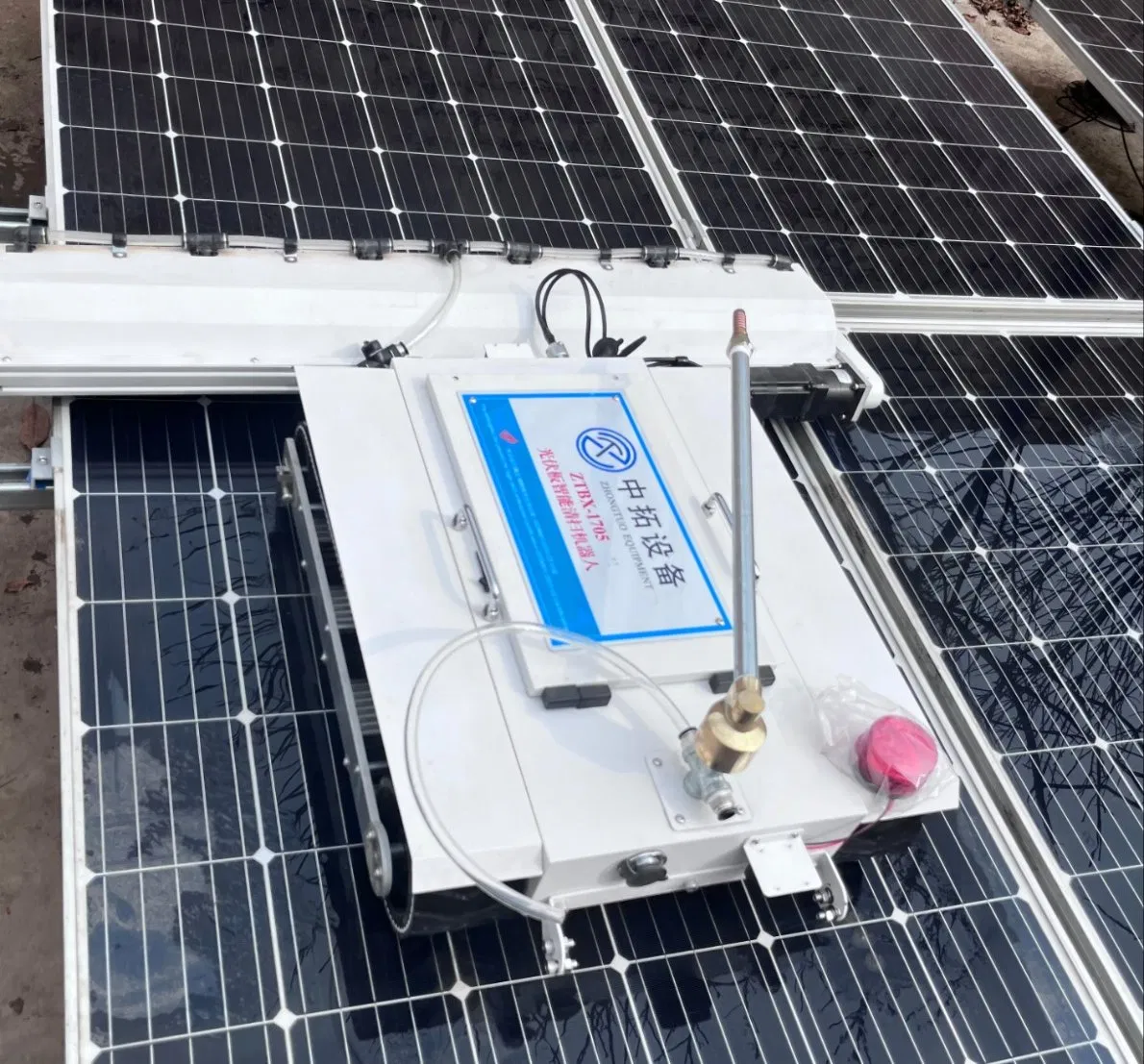 2025 Solar Module Panel Cleaner Automatic Equipment Machine Solar Panel Cleaning Robot