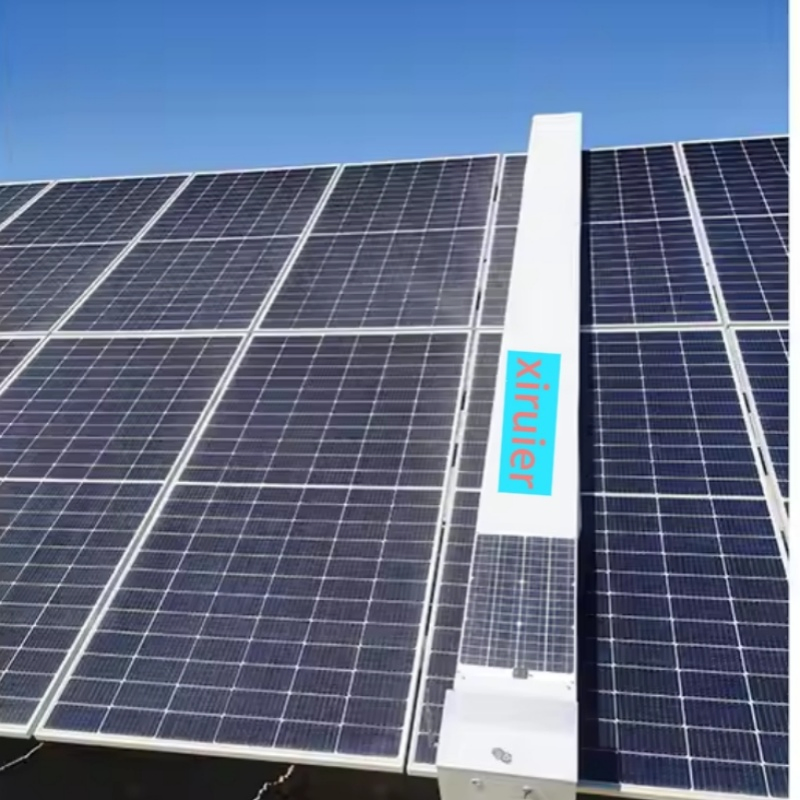 Remote Control Solar Cleaning Robot Industrial Wet /Dry Use Photovoltaic Cleaning Equipment