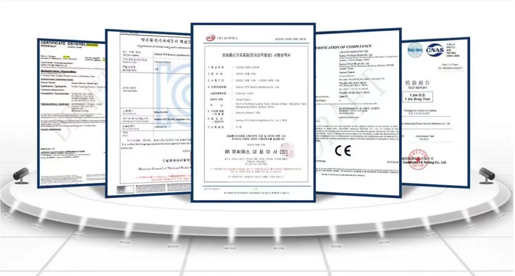 Compliance Certifications RoHS GS CE UL