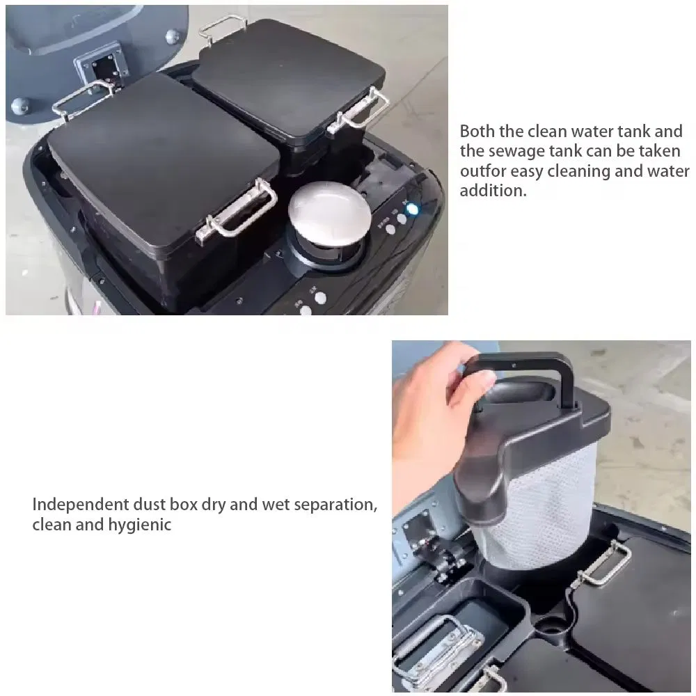 Intelligent Mopping Robot Automatic Floor Mopping Robot Wet &amp; Dry Sweeping Robot Smart Cleaning Robot