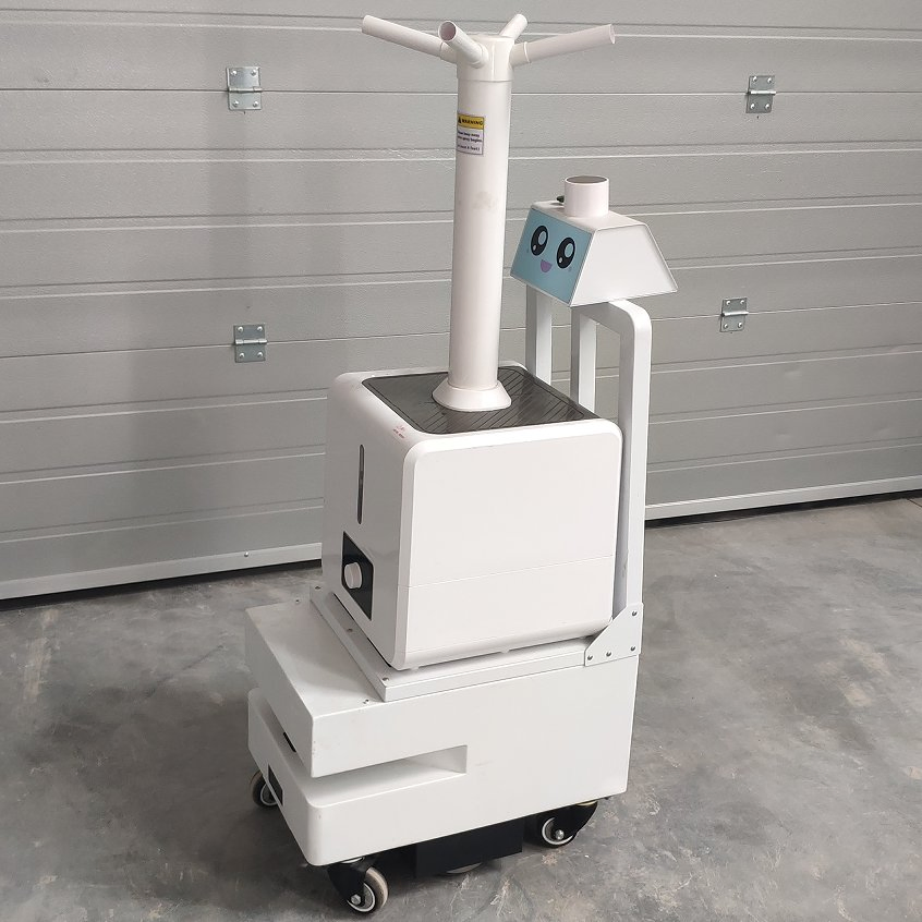 Atomizing Disinfection Robot (Intelligent Version): Remote Navigation Deployment, High-Efficiency Atomization + Second-Level Obstacle Avoidance + Automatic Char