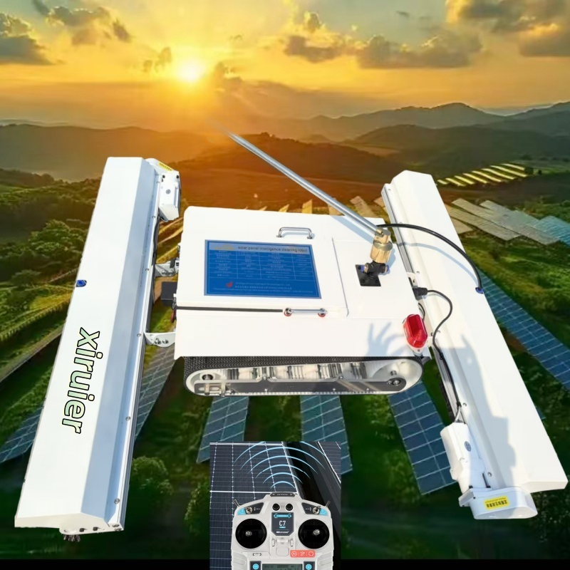 Solar Panel Cleaning Robot Export for Solar Station Daily Cleaning Auto Machine