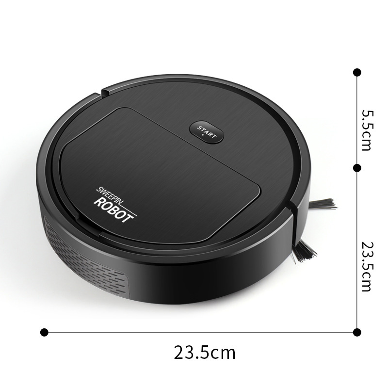 4 in 1 Automatic Sweeping Robot Self-Cleaning Wet &amp; Dry Vacuum Mop Robot Electric Power Source with Us Plug