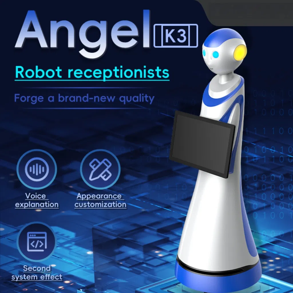 Large Screen Intelligent Bank Robot New Ai Welcome Service Commercial Reception Mall Center Business Consultation