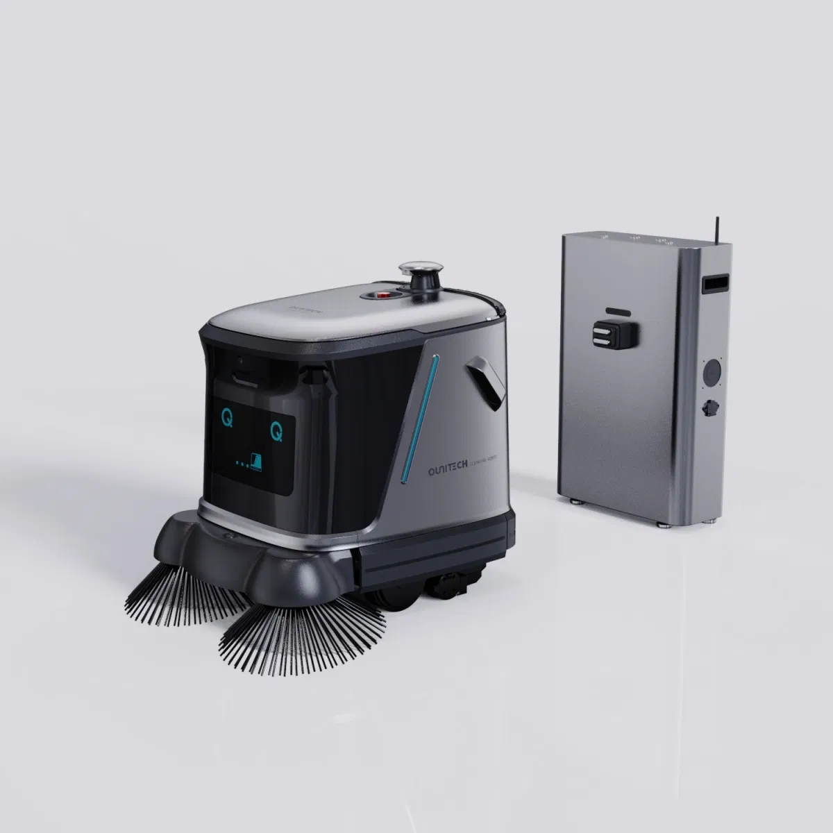 Intelligent Indoor Commercial Cleaning Robot for Factory and Warehouse