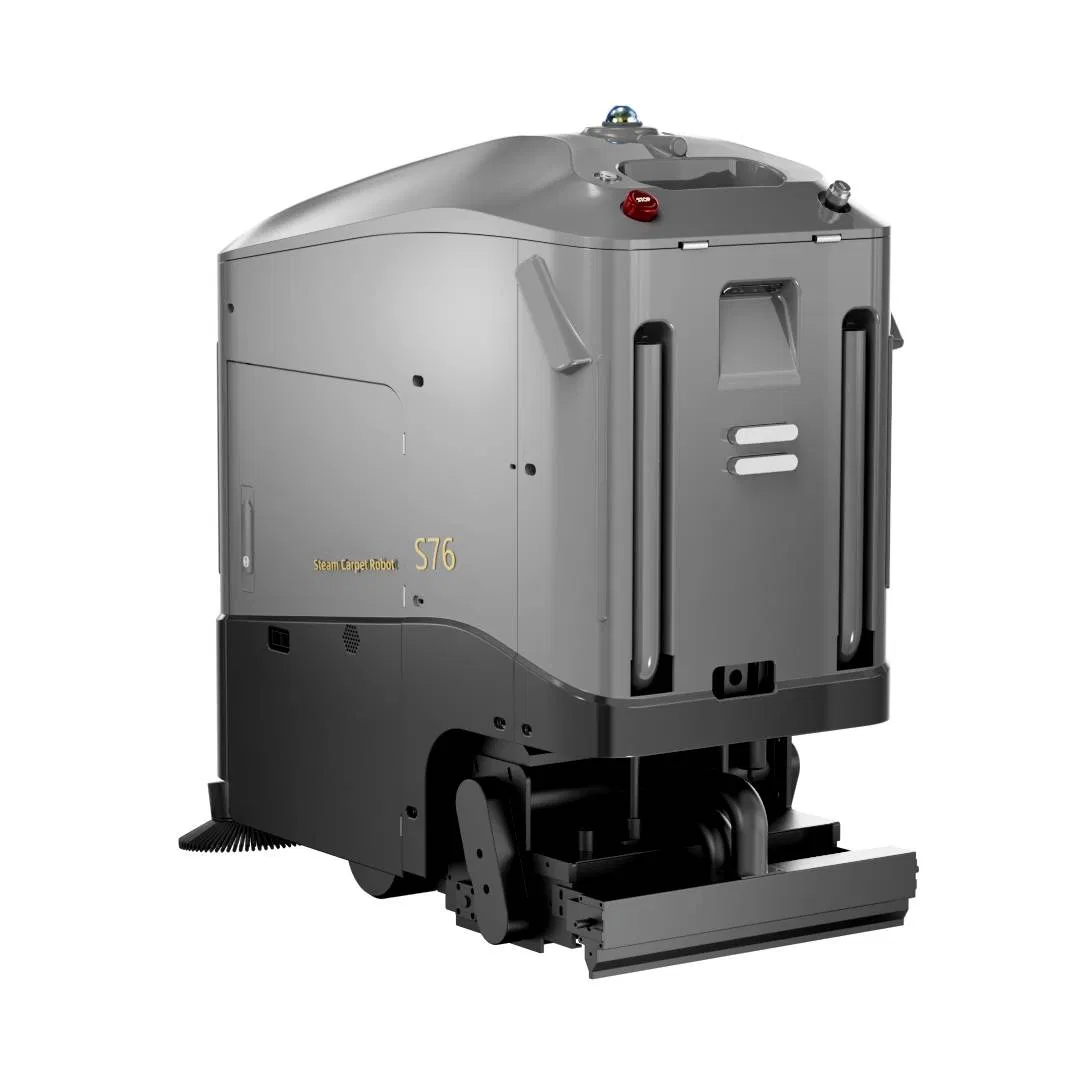 Self-Emptying High Temperature Steam Mopping Machine Floor Carpet Cleaning Robot