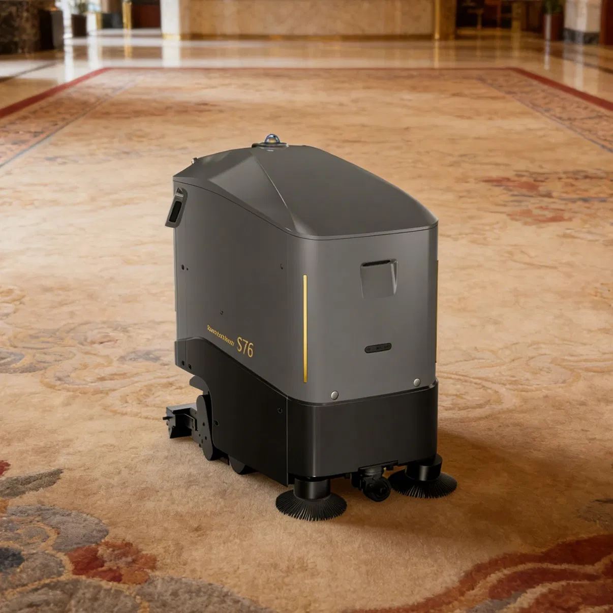 Commercial Intelligent All-in-One Automatic Steam Cleaning Floor Carpet Robot