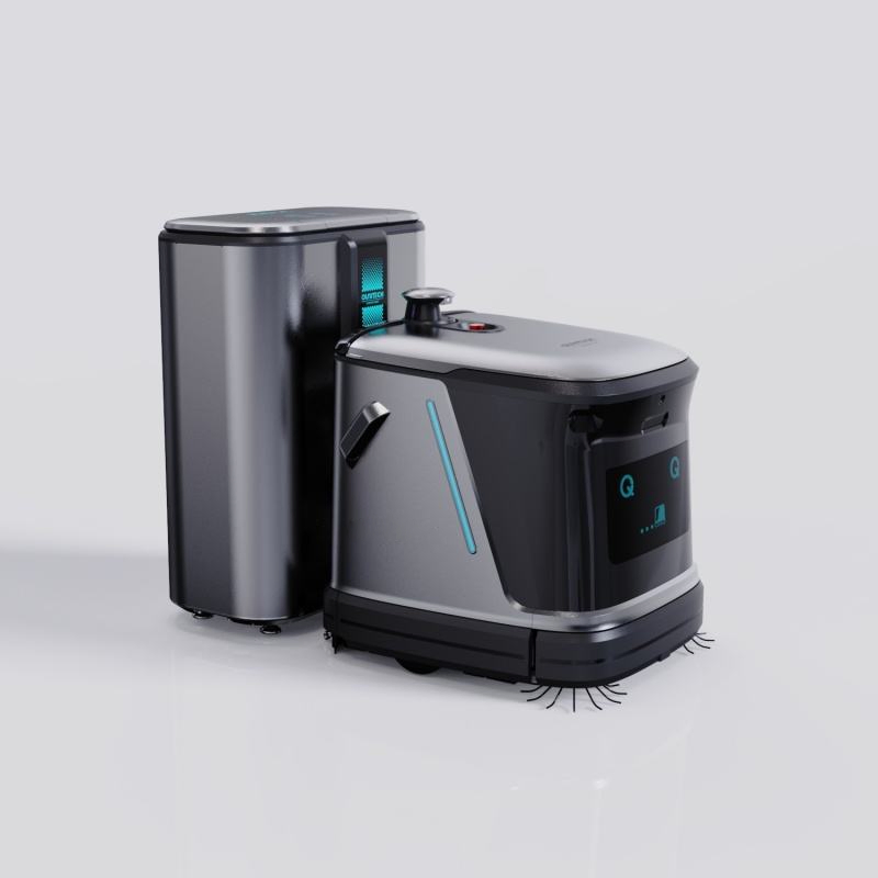 Smart All-in-One Commercial Cleaning Robot Sweep Mop Vacuum