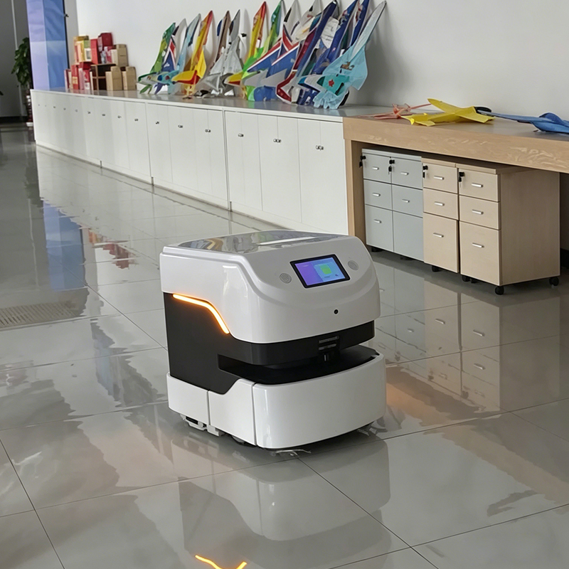 Autonomous Working Floor Cleaning Robot, Wet Dry Industrial Vacuum Sweeping Equipment