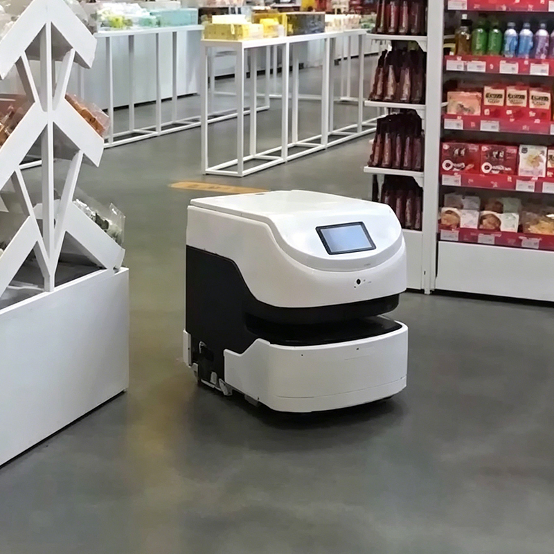 Autonomous Working Floor Cleaning Robot, Wet Dry Industrial Vacuum Sweeping Equipment