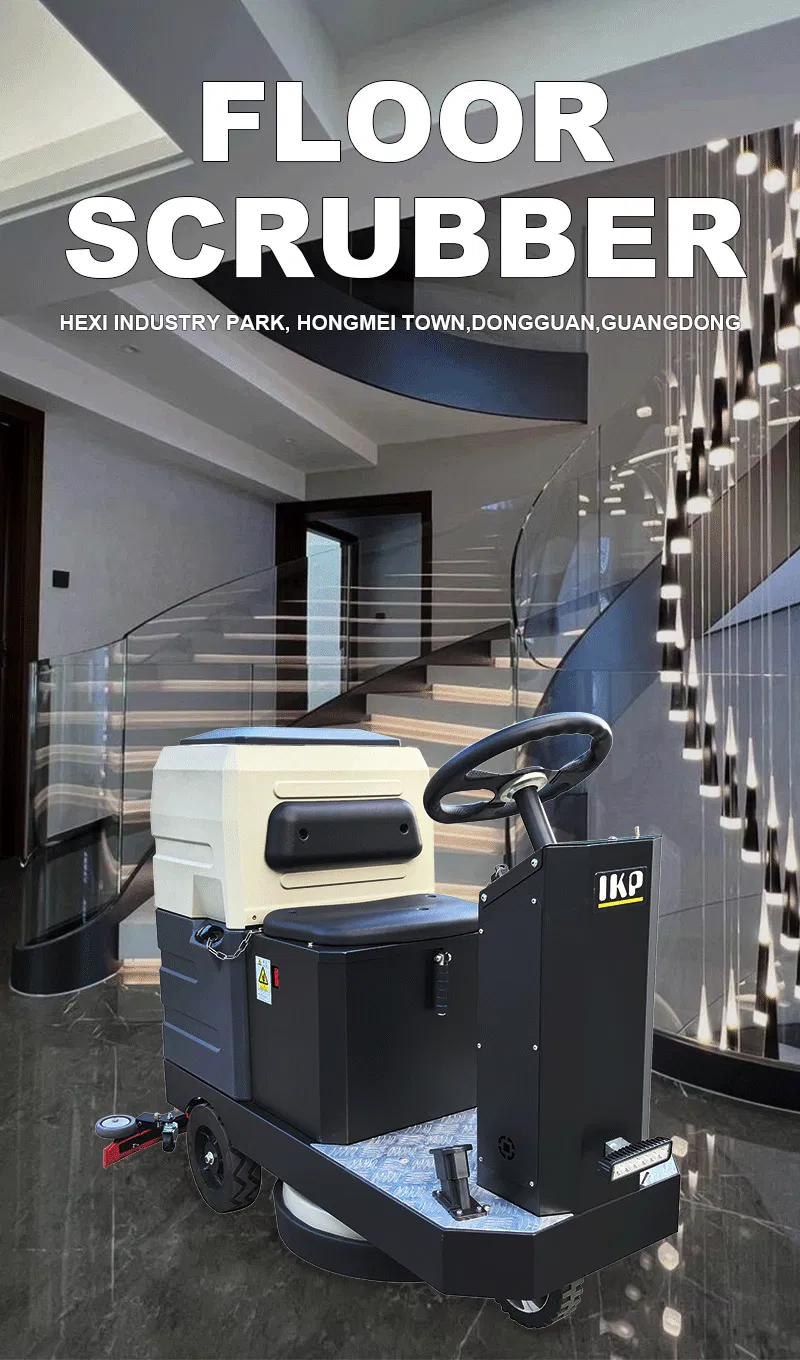 Smart Ride-on Scrubber Main View