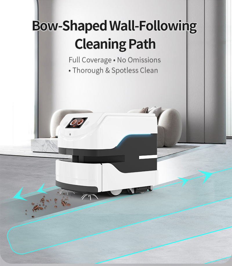 Intelligent Cleaning Robot for Commercial Use, Shopping Malls and Workshops