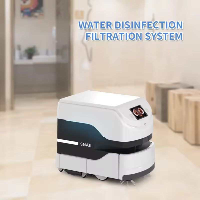 Wet and Dry Commercial Industrial Vacuum Cleaner Robot Autonomous Floor Cleaning Robot