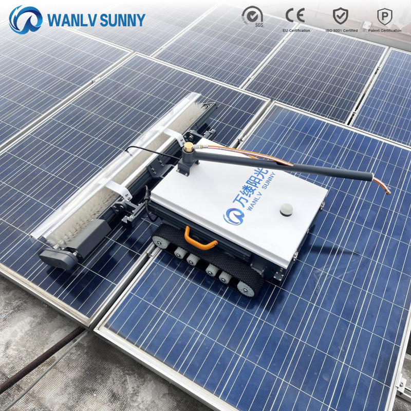 Drone Solar Panel Cleaning Robot with Advanced Automatic Technology for Cleaning Machine