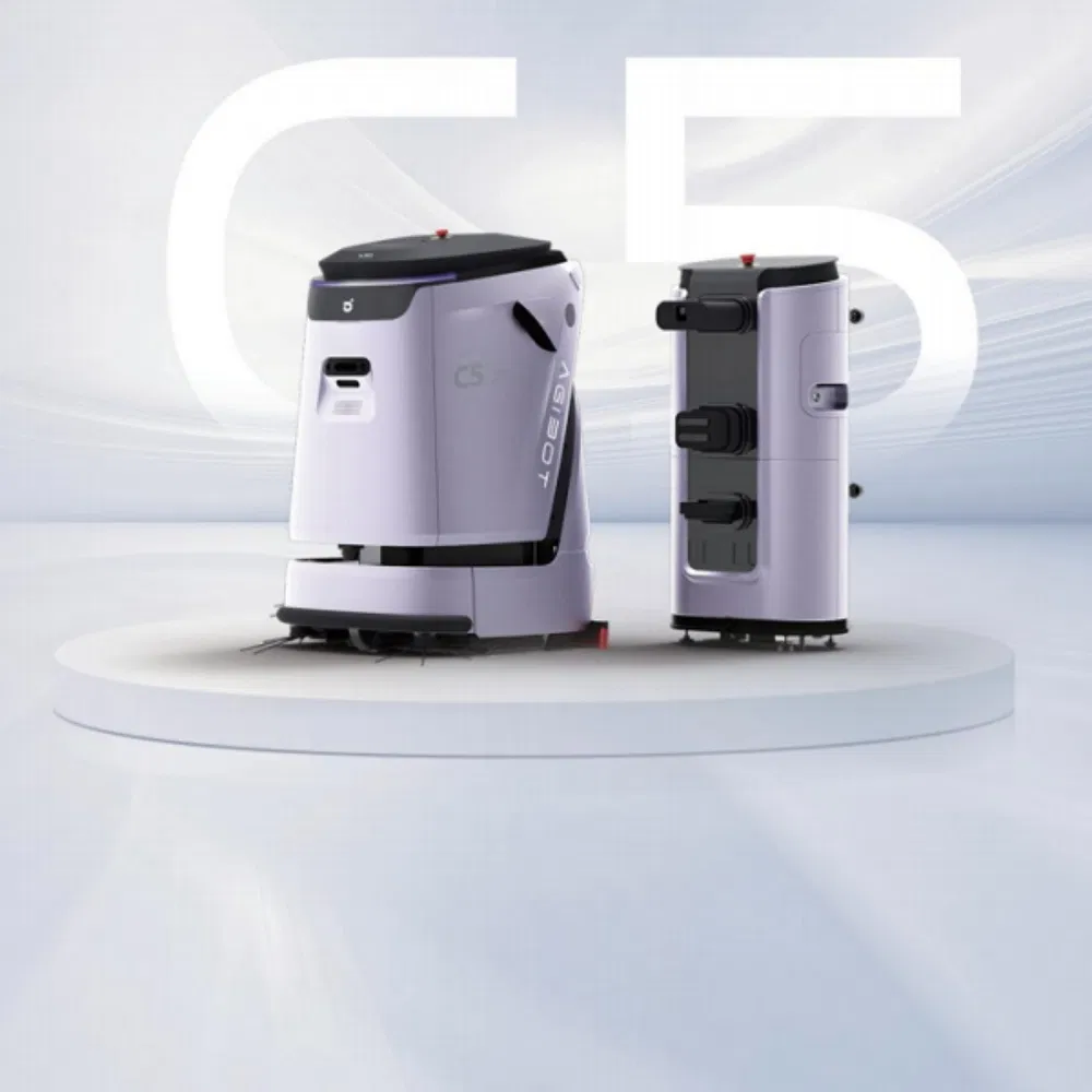 Commercial Industrial Smart Vacuum Self-Empty Water Feature for Efficient Floor Cleaning Robot IC Mop Commercial Cleaning Robot