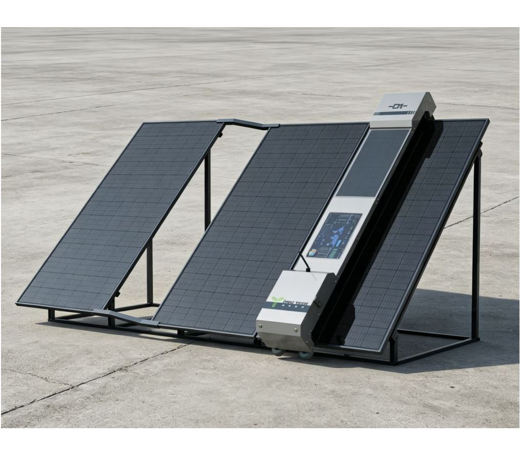 Dry/Wet Dual-Mode PV Cleaning Robot for Large-Scale Rooftop &amp; Ground Plants