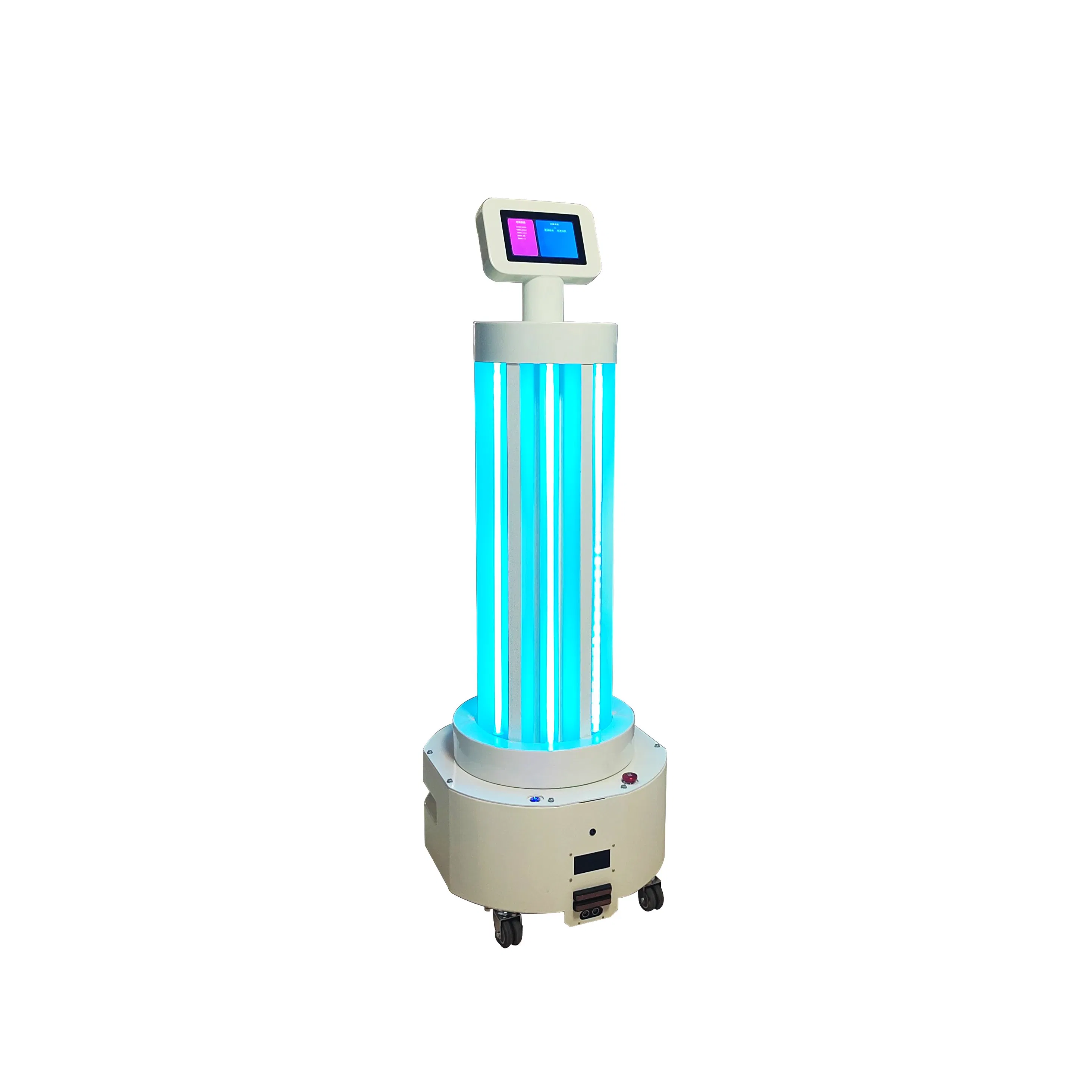 Factory-Direct Fully Automatic Disinfection Cart: UV Ultraviolet Trackless Robot, Specialized for Hospitals &amp; Schools Disinfection