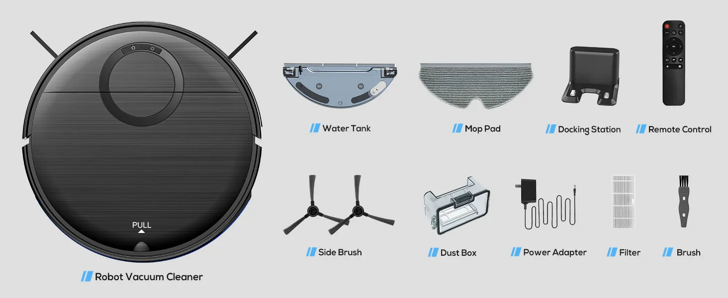 Robotic Vacuum Cleaner View 9