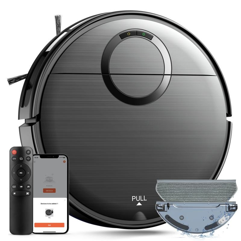 Ultra Slim Wireless Auto Sweeping Robot Mop Floor Home Easy Control Household Robotic Vacuum Cleaner
