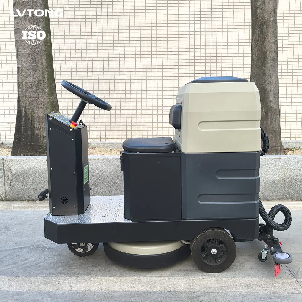 Advanced Smart Warehouse Cleaning Robot with Ride-on Capability