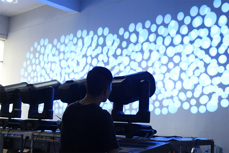 iTOPLITE stage lighting products showcased in professional performance environment