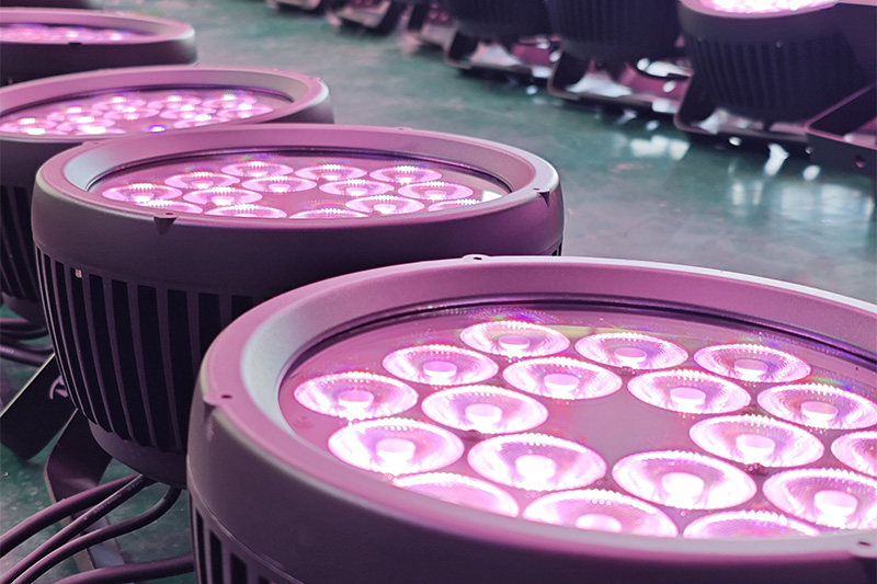 iTOPLITE professional stage lighting installation for live performance events
